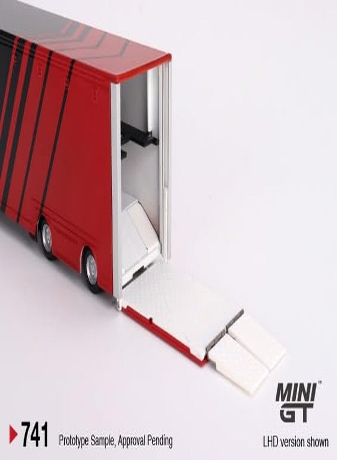 MINI GT - Mercedes-Benz Actros w/Racing Transporter 2023 - Image 3